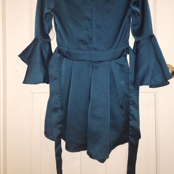 teal/blue romper - Picture 2 of 3